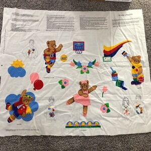 cranston print works bear pattern sew screen print sewing